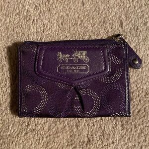 Coach card wallet
